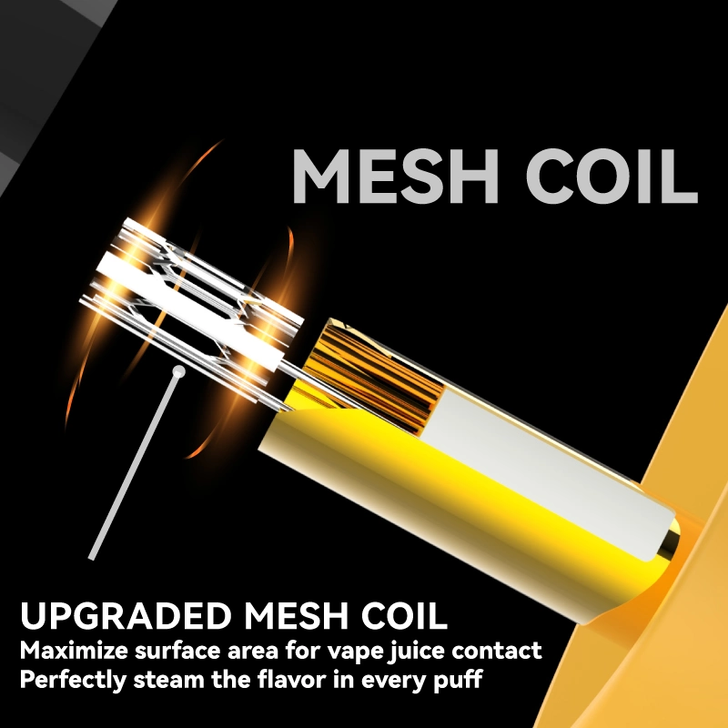 Hot Selling LED Light E-Liquid Indicator Airflow Adjustable Rechargeable Long Lasting 20ml Liquid 10000puffs Mesh Coil Vape Pen Bar Disposable E Cigarette Vapes