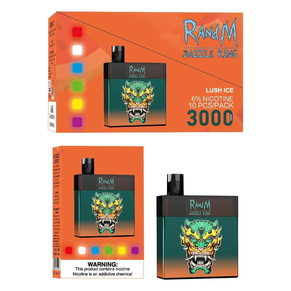 Dazzle King 3000puffs R and M Disposable E-Cigarette Vape