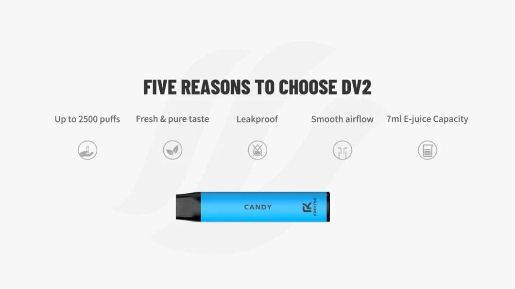 2021 Most Hot 2500puffs FREETON Disposable Vape DV2