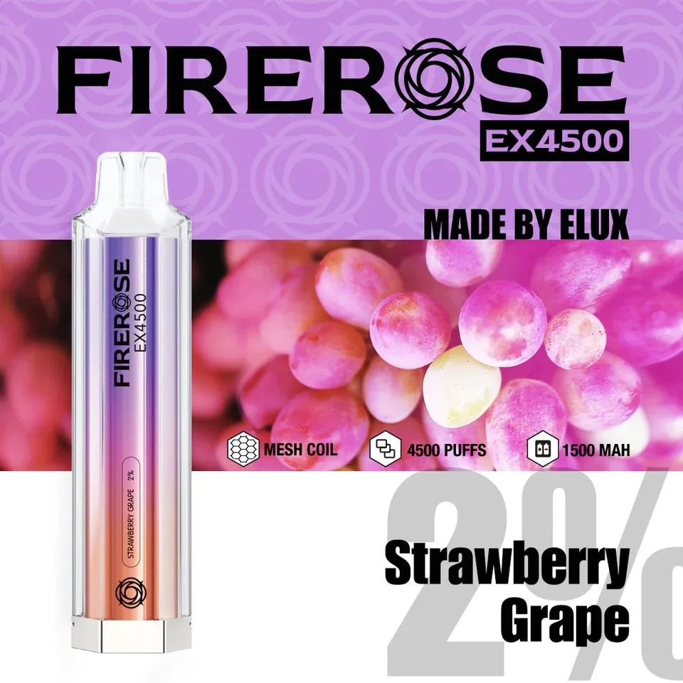 Original Wholesale Vape Firerose Ex 4500puffs Disposable Vape