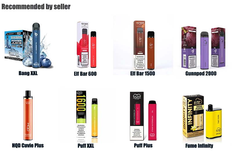 Wholesale Best Selling Disposable Mini Vape Bar Vape 1500puffs