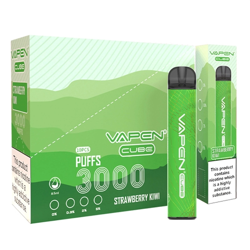 Vapen Cube Vasy 3000puffs Disposable Pod with Nicotine 0mg 20mg Hot Selling in UK Vape