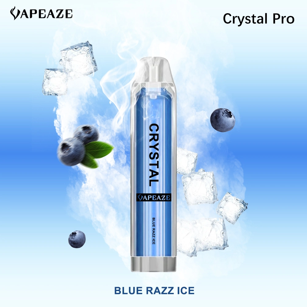 2023 Vapeaze Ske Vape 600puffs Crystal PRO Max 4000puffs 5000puffs Hot Selling in UK Electronic Cigarette Wholesale Disposable Vape Mesh Coil Sky Crystal Vape