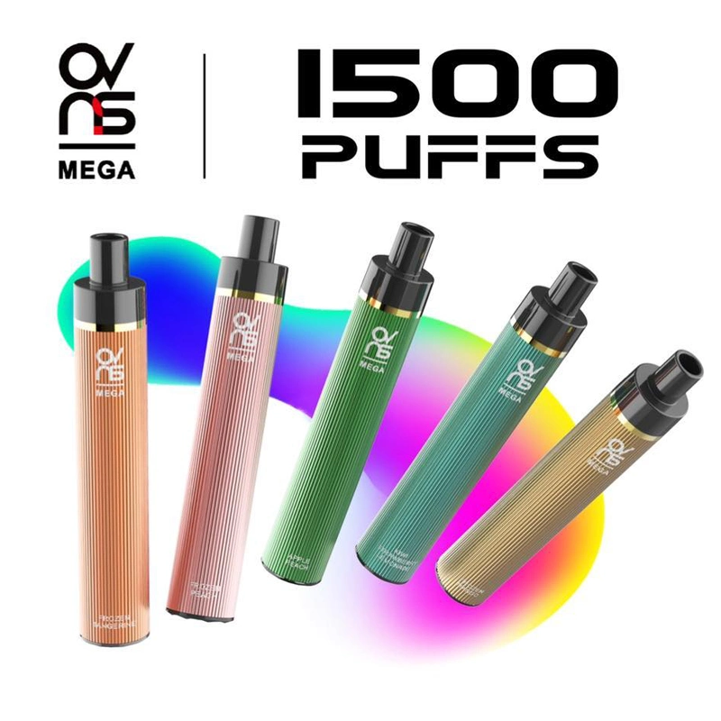 Original Ovns Mega 1500puffs Vapes Pen Pod Full Flavors Disposable Vape