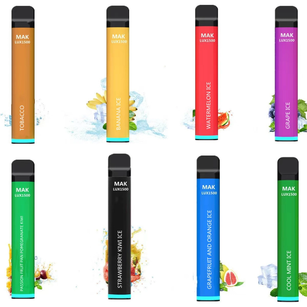 Mak Lux 1500puffs Disposable Vaporizer Vape