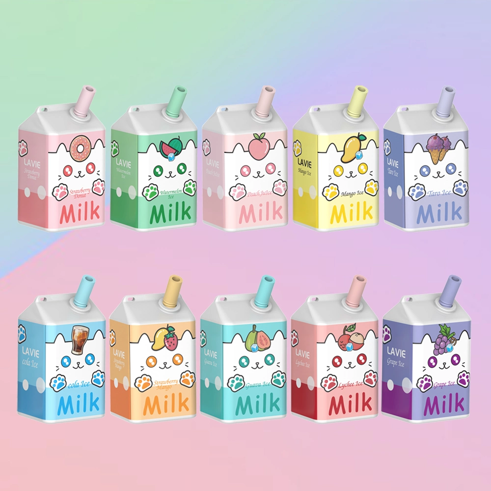 Popular Sell Cute Design Lavie Milk 7000 Puffs Disposable Vapes Private Model Electronic Cigarette